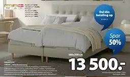 JYSK TONDRA + VOLA elevationsseng tilbud