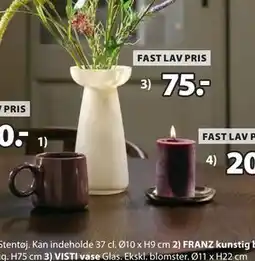 JYSK VISTI vase tilbud