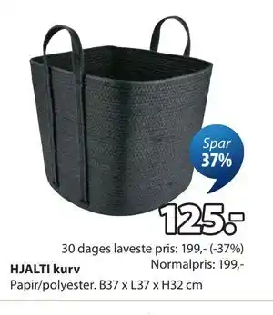 JYSK HJALTI kurv tilbud