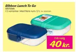 Hi five Ribbon Lunch To Go tilbud