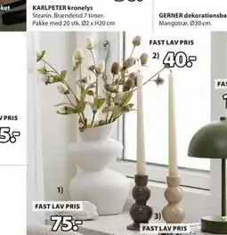 JYSK AUDUN kunstig blomst tilbud