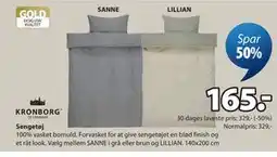 JYSK Sengetøj tilbud