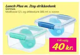 Hi five Lunch Plus m. Itsy drikkedunk tilbud
