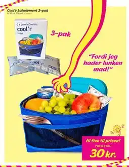 Hi five Cool’r køleelement 3-pak tilbud