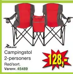 Harald Nyborg Campingstol 2-personers tilbud