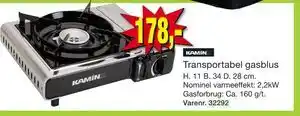 Harald Nyborg Transportabel gasblus tilbud