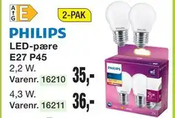 Harald Nyborg LED-pære E27 P45 tilbud