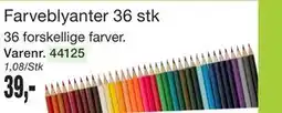 Harald Nyborg Farveblyanter 36 stk tilbud