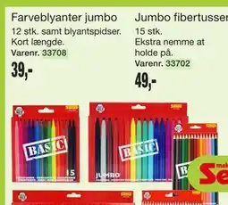 Harald Nyborg Farveblyanter jumbo tilbud