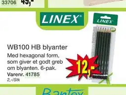 Harald Nyborg WB100 HB blyanter tilbud