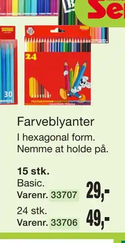 Harald Nyborg Farveblyanter tilbud