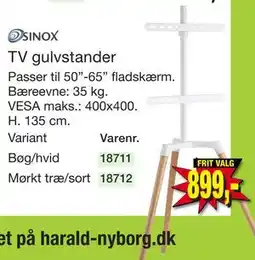 Harald Nyborg TV gulvstander tilbud