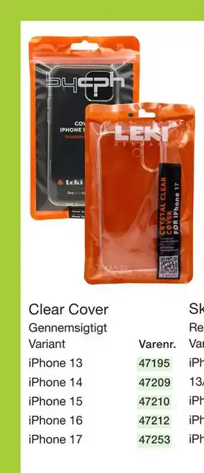 Harald Nyborg Clear Cover tilbud