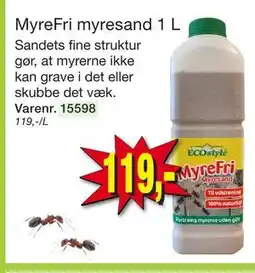 Harald Nyborg MyreFri myresand 1 L tilbud