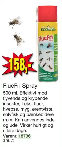 Harald Nyborg FlueFri Spray tilbud