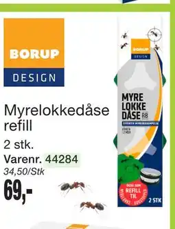 Harald Nyborg Myrelokkedåse refill tilbud