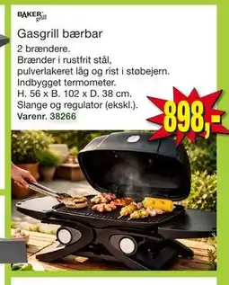 Harald Nyborg Gasgrill bærbar tilbud