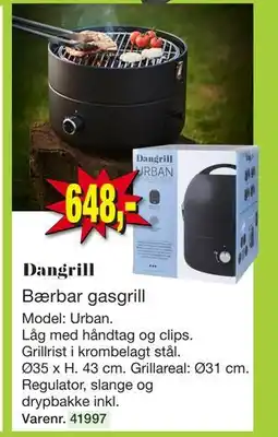 Harald Nyborg Dangrill Bærbar gasgrill tilbud
