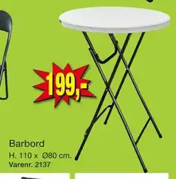 Harald Nyborg Barbord tilbud