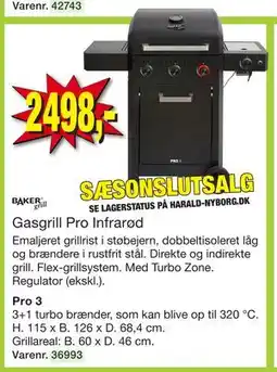 Harald Nyborg Gasgrill Pro Infrarød tilbud