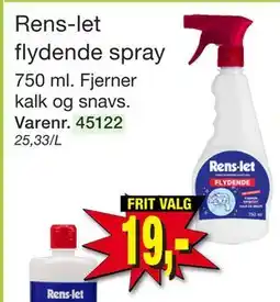 Harald Nyborg Rens-let flydende spray tilbud