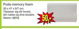 Harald Nyborg Pude memory foam tilbud