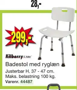 Harald Nyborg Badestol med ryglæn tilbud