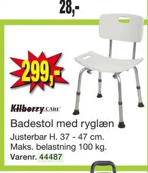 Harald Nyborg Badestol med ryglæn tilbud