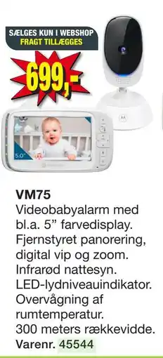 Harald Nyborg BABYALARM VM75 tilbud