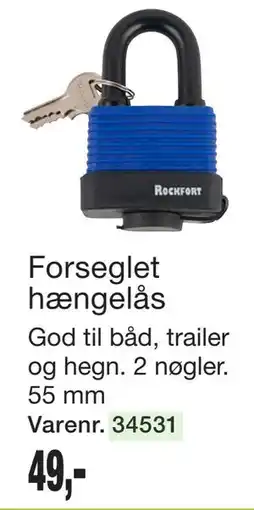 Harald Nyborg Forseglet hængelås tilbud