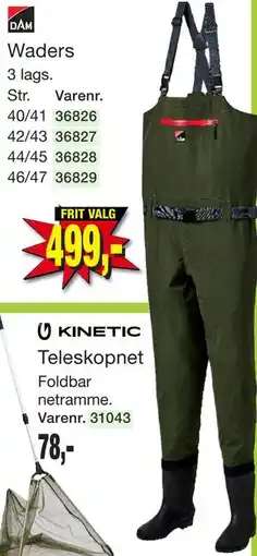 Harald Nyborg DAM Waders tilbud