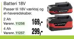 Harald Nyborg Batteri 18V tilbud
