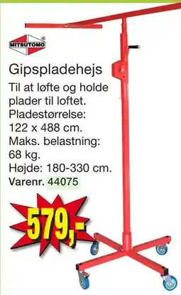 Harald Nyborg Gipspladehejs tilbud
