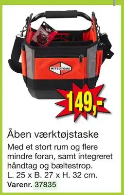 Harald Nyborg Åben værktøjstaske tilbud