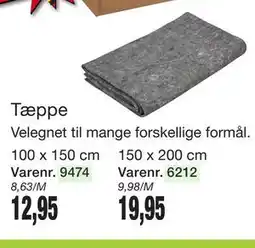 Harald Nyborg Tæppe tilbud