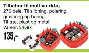 Harald Nyborg Tilbehør til multiværktøj tilbud
