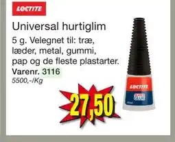 Harald Nyborg Universal hurtiglim tilbud
