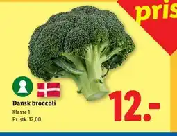 Lidl Dansk broccoli tilbud