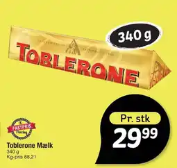 Fakta Tyskland Toblerone Mælk tilbud