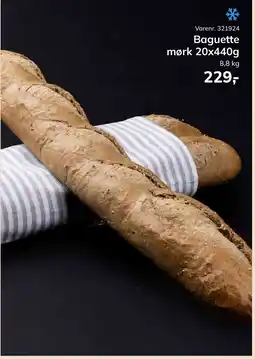 Dagrofa Food Service Baguette mørk tilbud