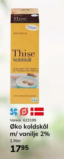 Dagrofa Food Service Øko koldskål m/ vanilje 2% tilbud