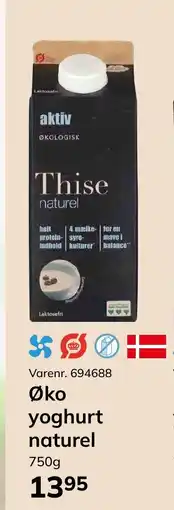 Dagrofa Food Service Øko yoghurt naturel tilbud