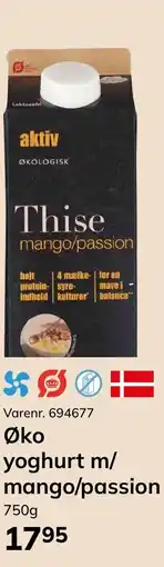 Dagrofa Food Service Øko yoghurt m/ mango/passion tilbud