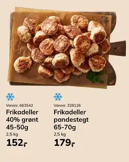 Dagrofa Food Service Frikadeller 40% grønt tilbud