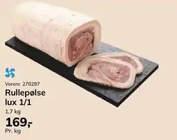 Dagrofa Food Service Rullepølse lux 1/1 tilbud