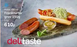 Dagrofa Food Service Frankrurter grov tilbud