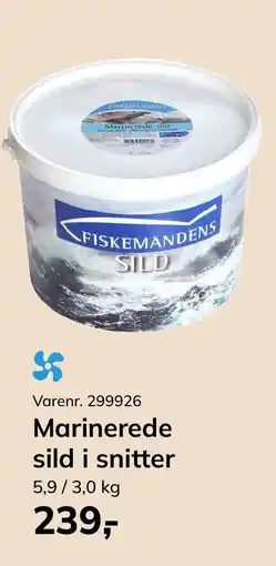 Dagrofa Food Service Marinerede sild i snitter tilbud