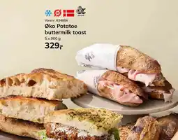 Dagrofa Food Service Øko Potatoe buttermilk toast tilbud