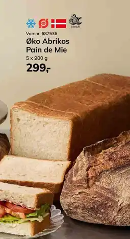 Dagrofa Food Service Øko Abrikos Pain de Mie tilbud
