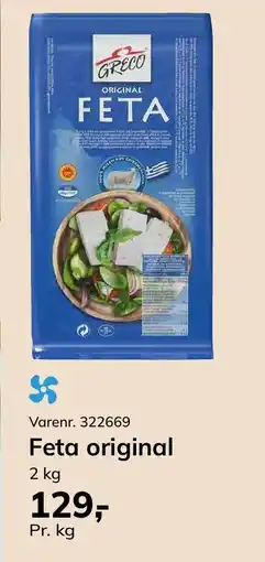 Dagrofa Food Service Feta original tilbud